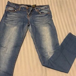 Medium blue jeans